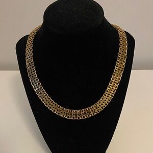 Vintage Monet Gold Necklace